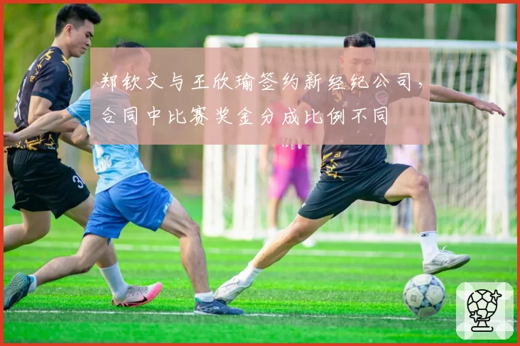 郑钦文与王欣瑜签约新经纪公司,合同中比赛奖金分成比例不同